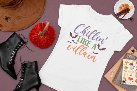Chillin' like a villain SVG Cut File