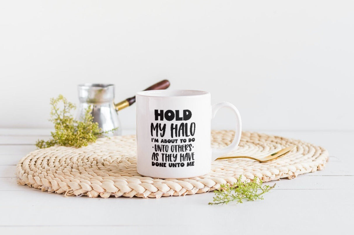 Hold My Halo SVG Cut File