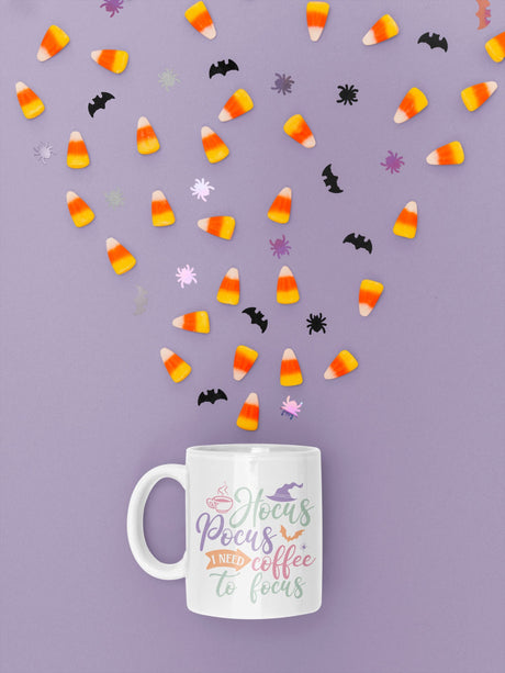 Hocus Pocus I need coffee to focus SVG Cut File
