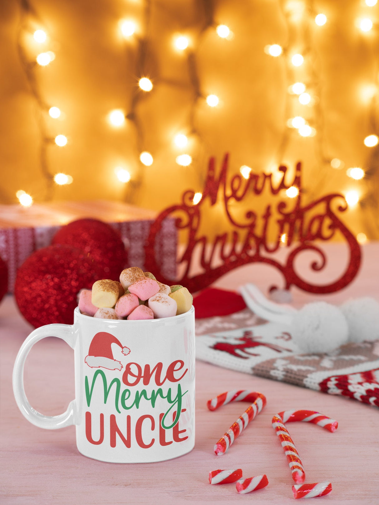 One Merry Uncle SVG Cut File