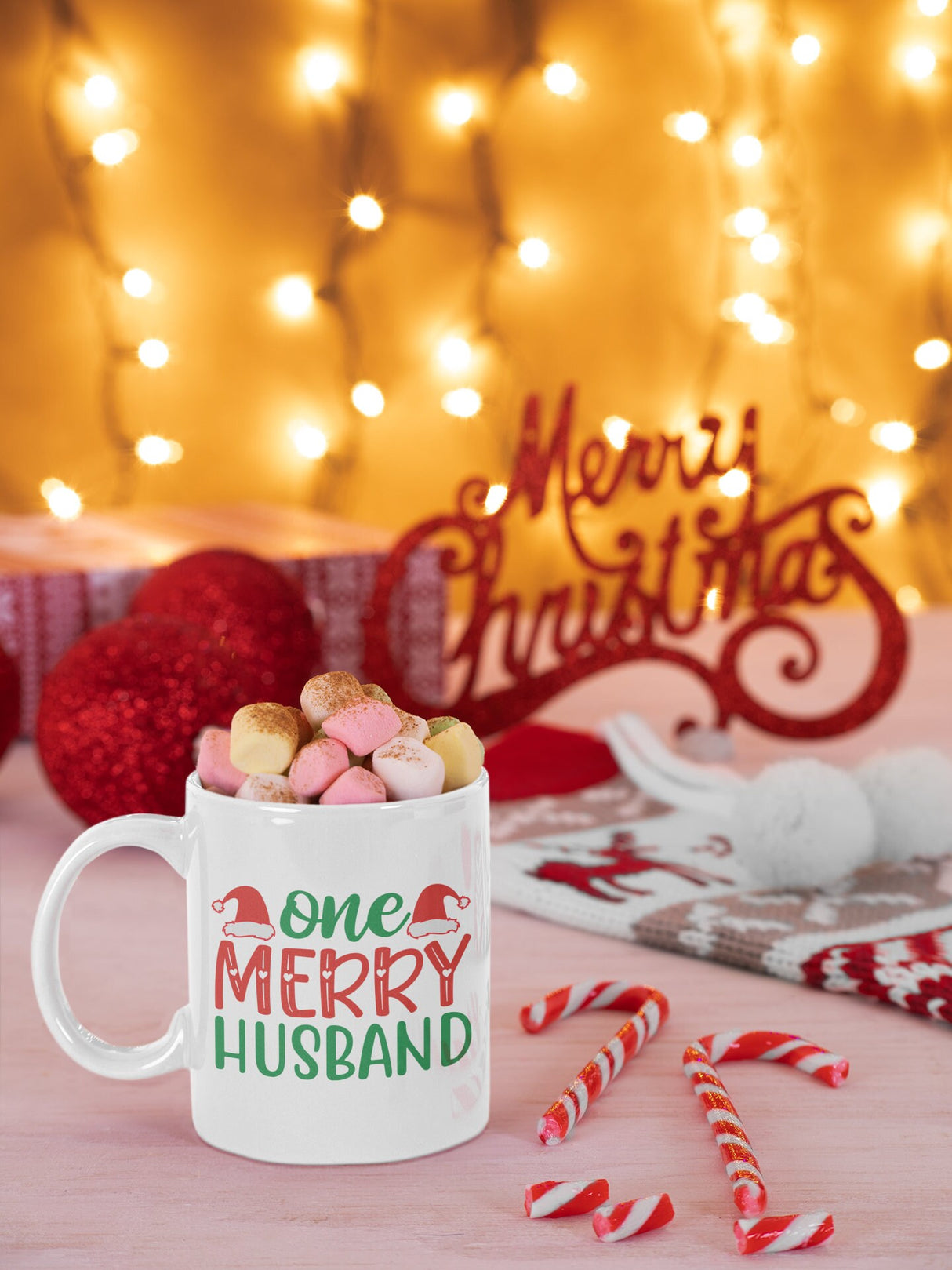 One Merry Husband SVG Cut File