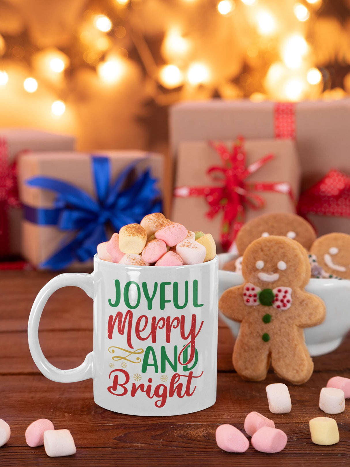 Joyful Merry and blessed SVG Cut File