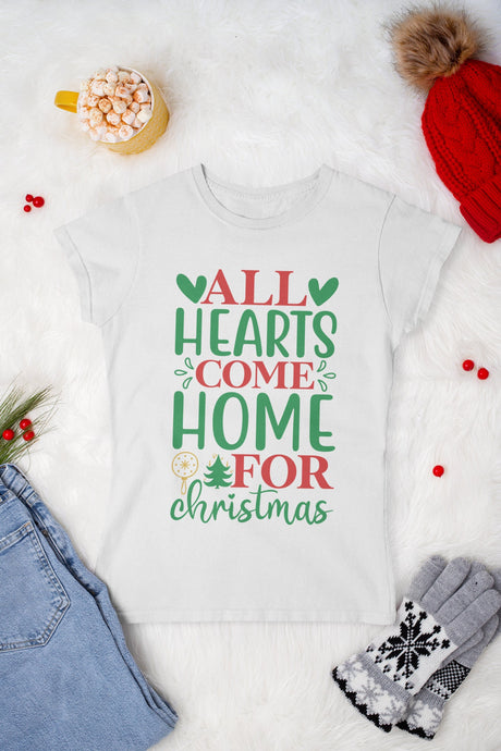 All hearts come home for christmas SVG Cut File