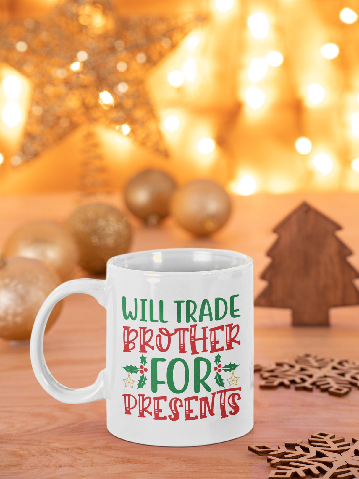 Will Trade Brother For Presents SVG Cut File
