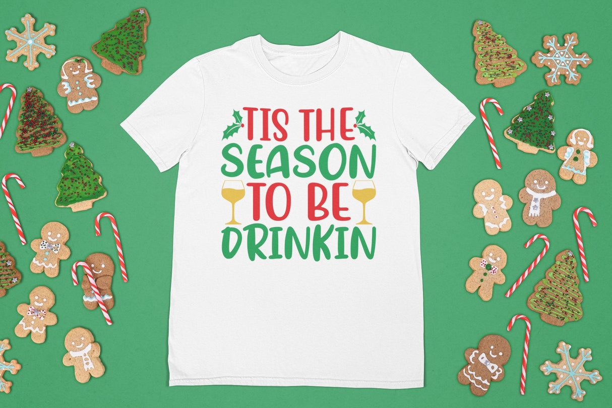Tis the season for drinkin SVG Cut File