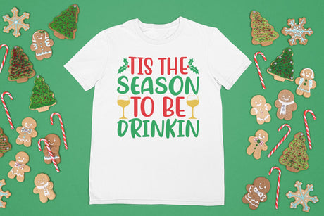 Tis the season for drinkin SVG Cut File