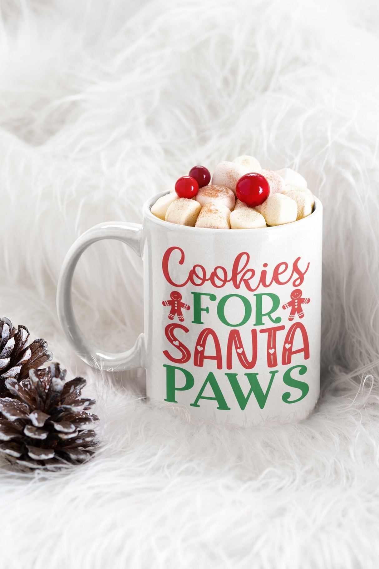 Cookies for Santa Paws SVG Cut File