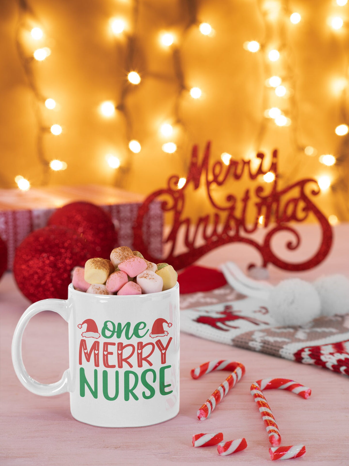 One Merry Nurse SVG Cut File