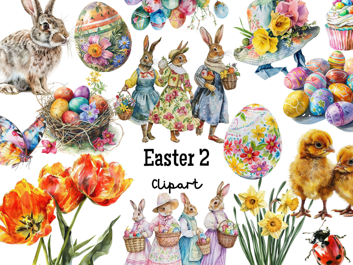 Easter Clipart Set