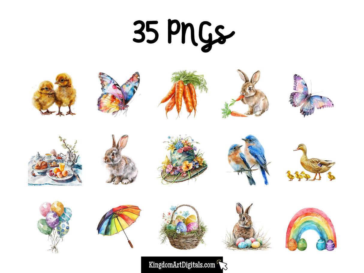 Easter Clipart Set