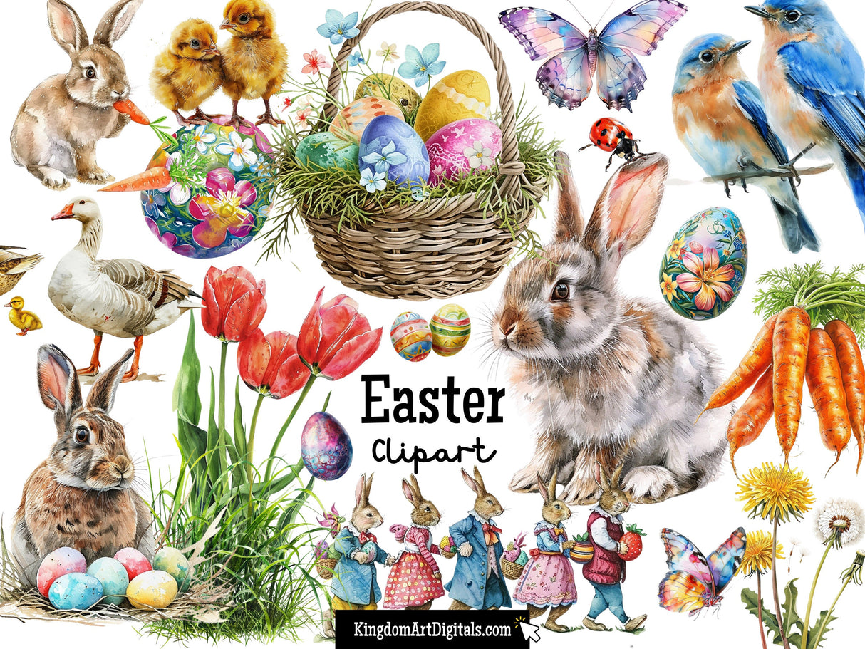 Easter Clipart Set