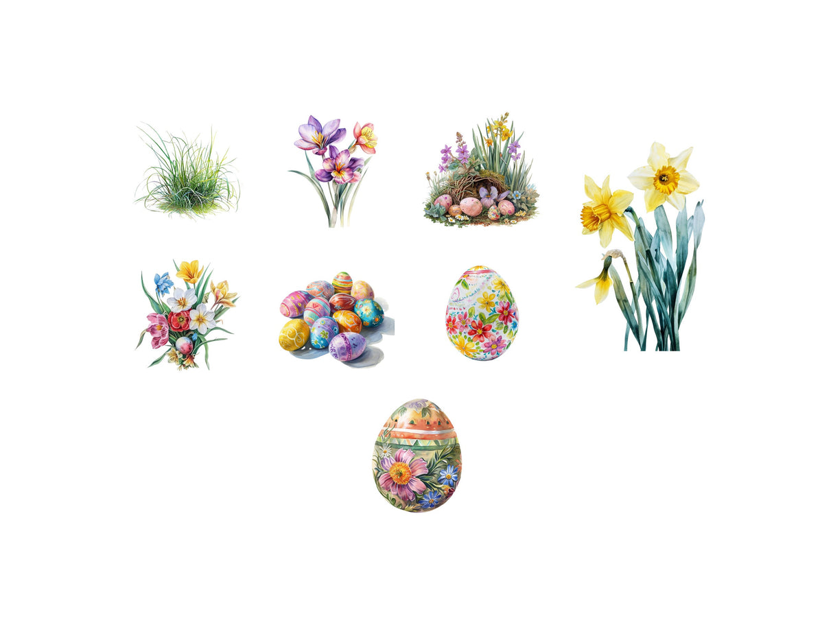Easter Clipart Set