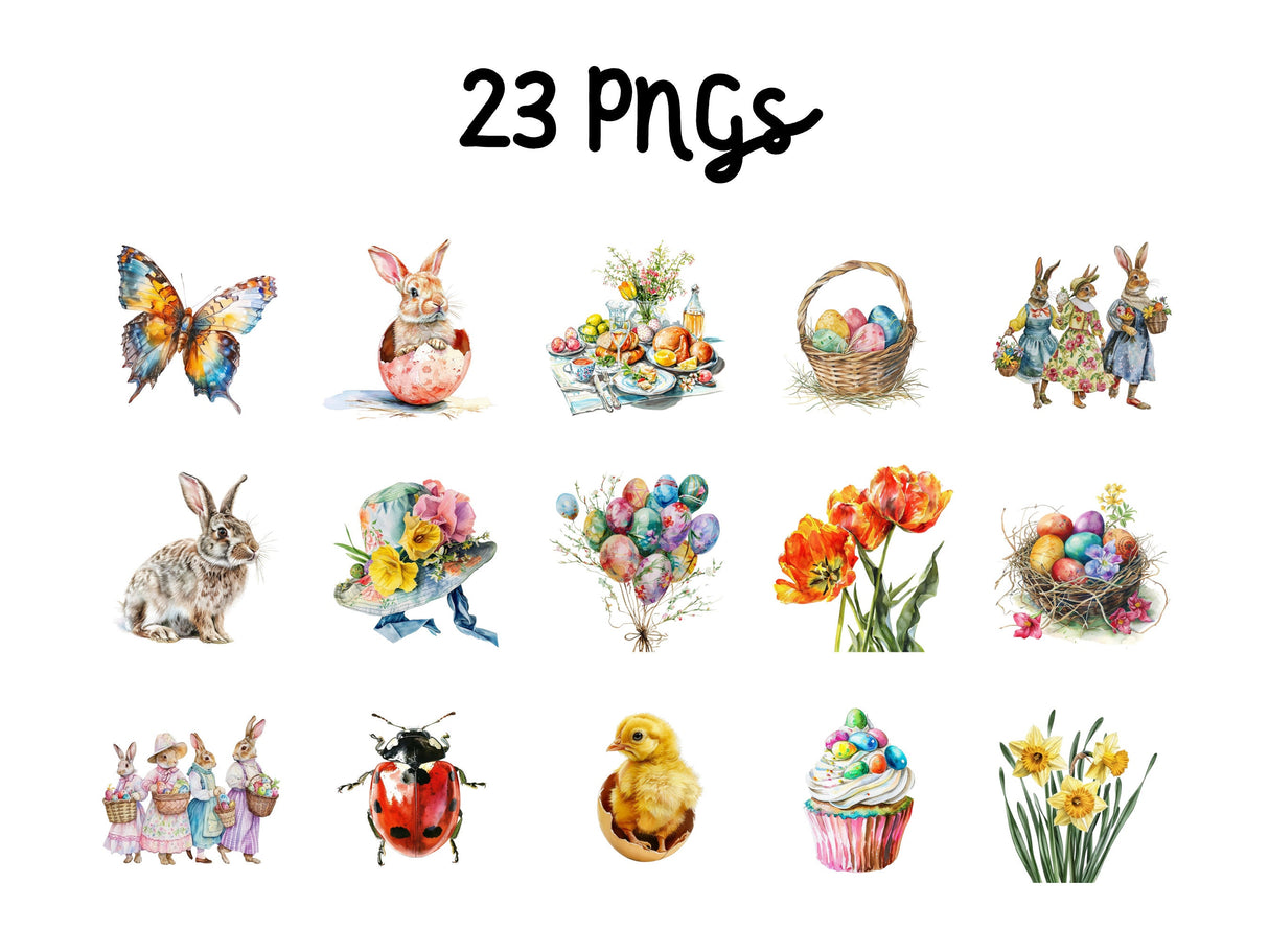 Easter Clipart Set