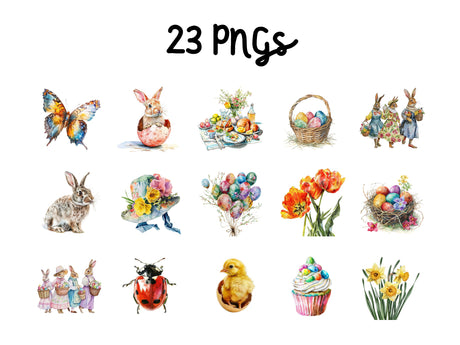 Easter Clipart Set