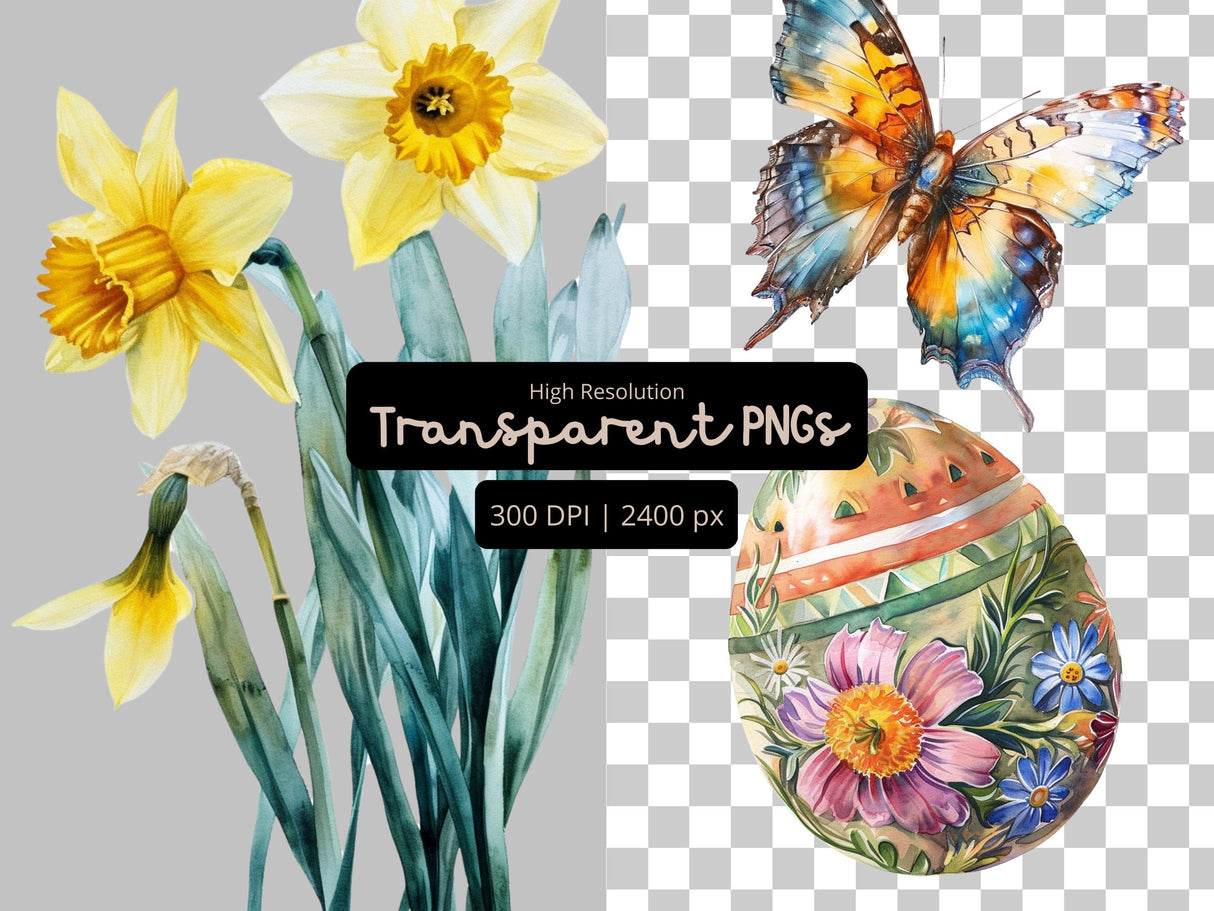 Easter Clipart Set