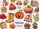 Fall Icons Clipart Set PNG