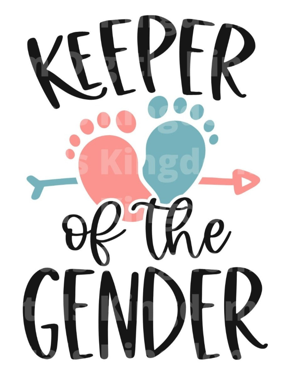 Keeper of the Gender SVG Cut File
