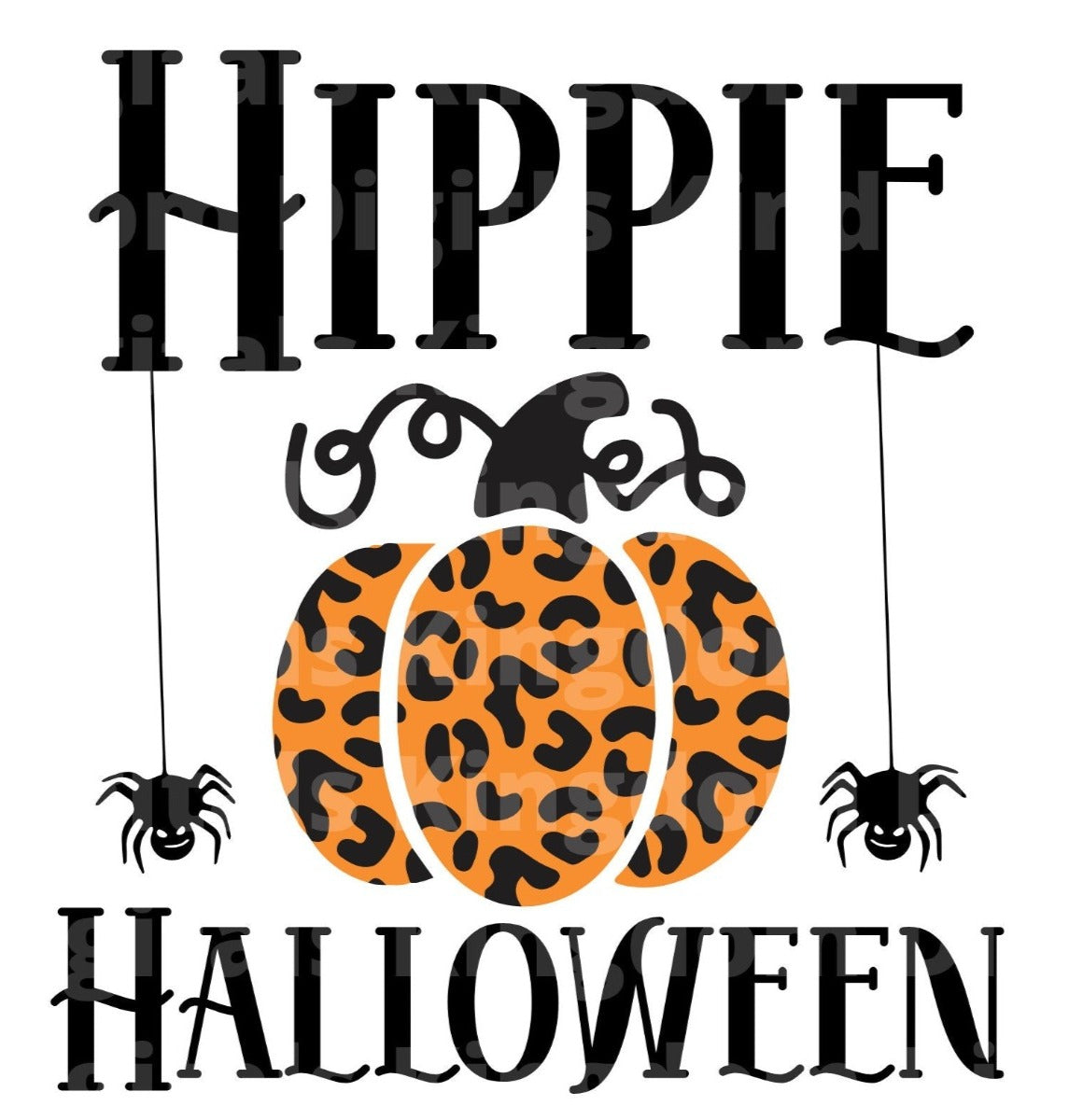 Hippie Halloween SVG Cut File