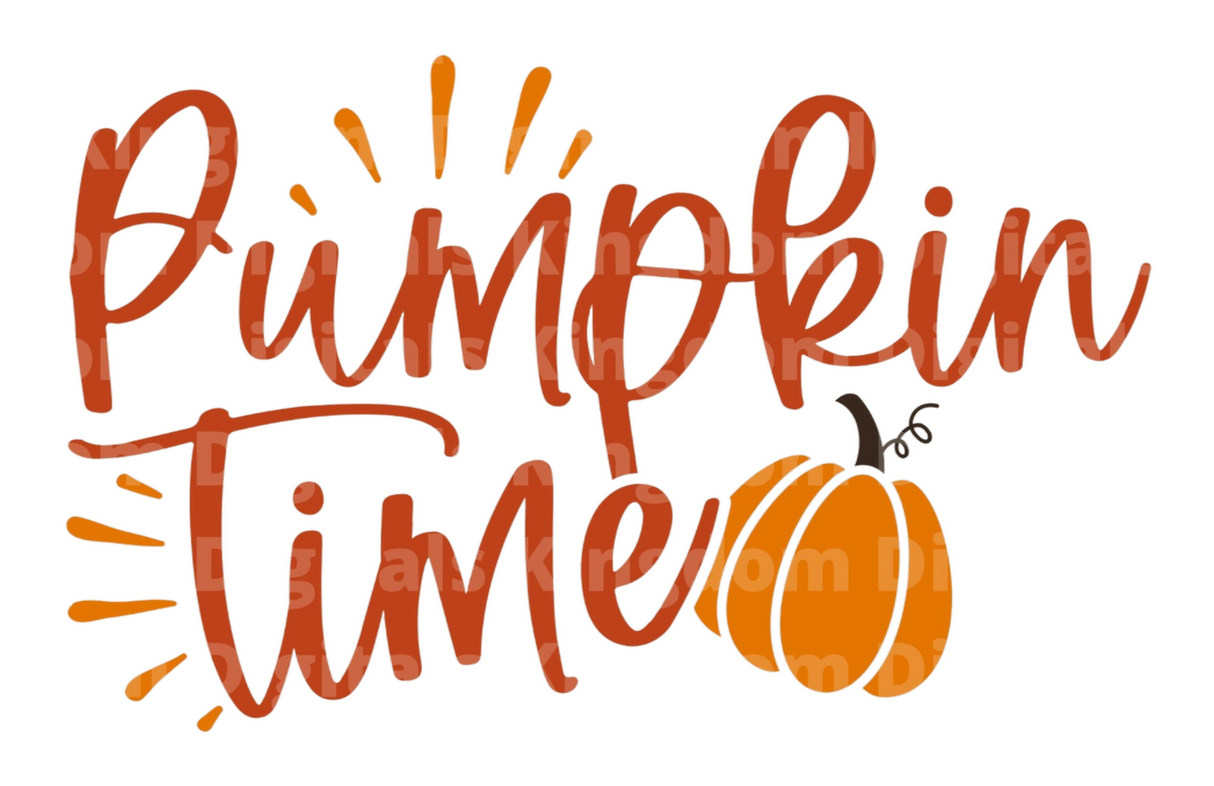 Pumpkin Time SVG Cut File