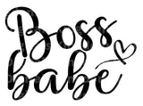 Boss Babe SVG Cut File