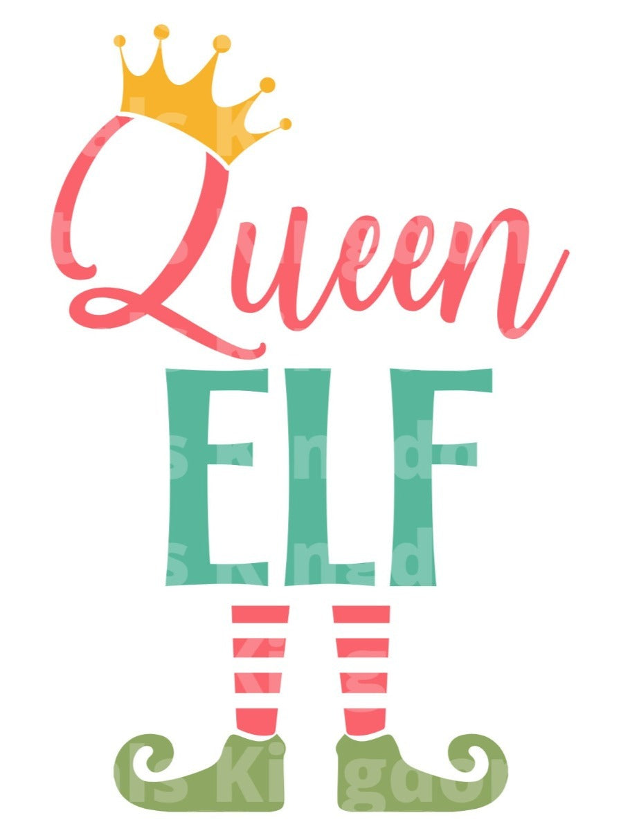 Queen Elf SVG Cut File