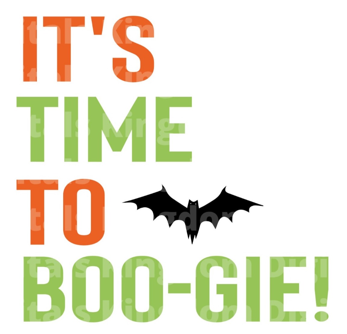 It's time to boo-gie! SVG Cut File