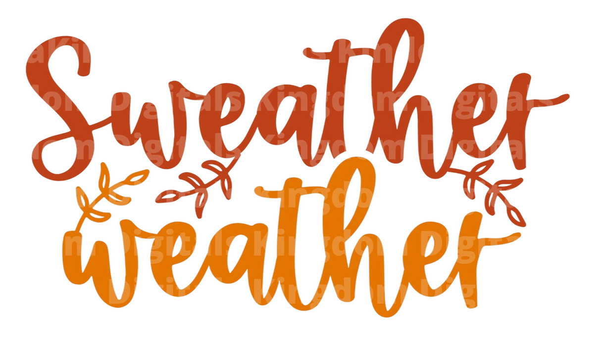 Sweater Weather SVG Cut File