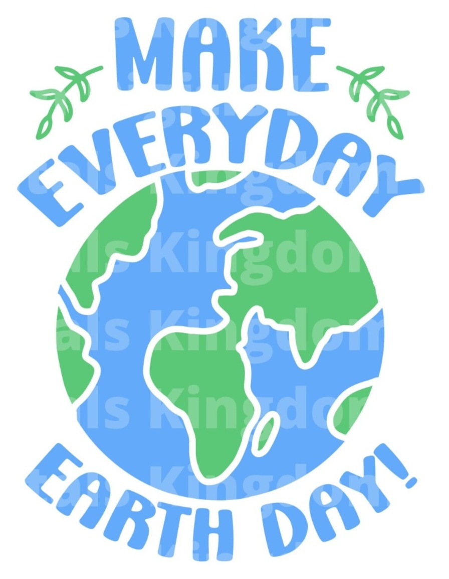 Make Everyday Earth Day SVG Cut File