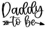 Daddy To Be SVG Cut File