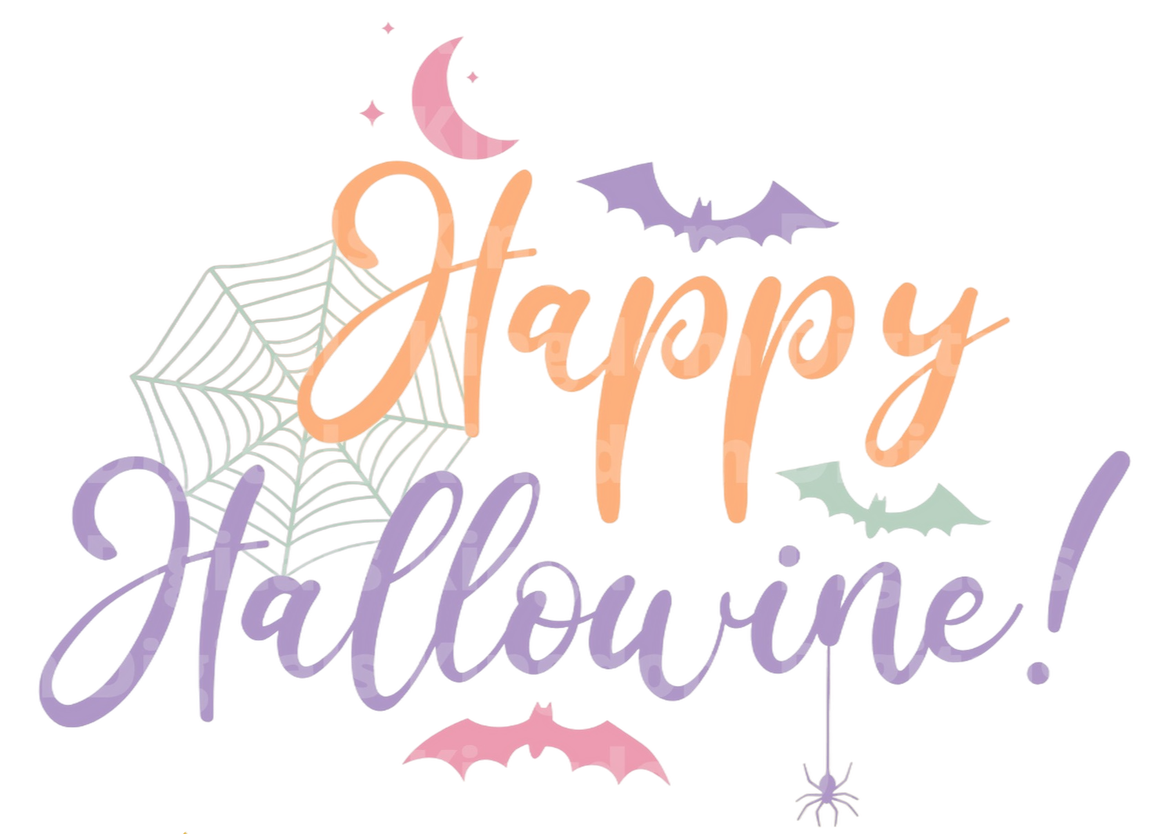 Happy Hallowine! SVG Cut File – Kingdom Art Digitals