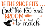 If the shoe fits … find the hat and broom to match SVG Cut File