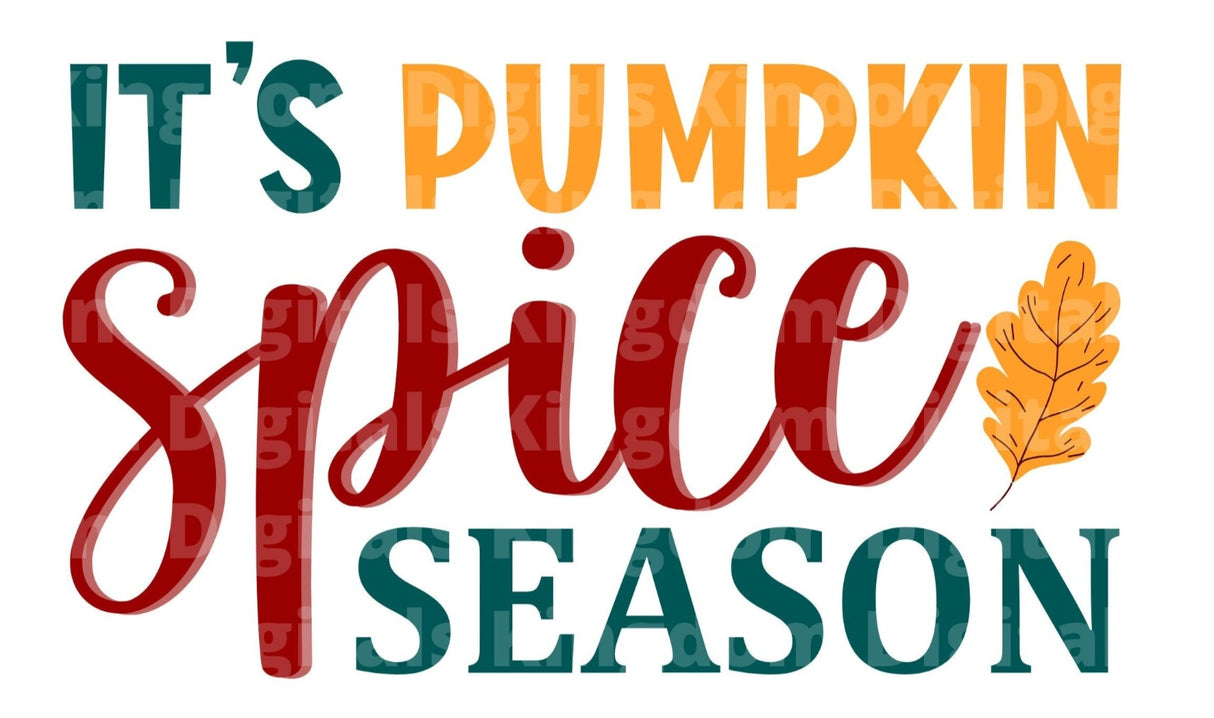 Its Pumpkin Spice Season SVG Cut File