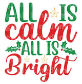 All is Calm all is bright SVG Cut File