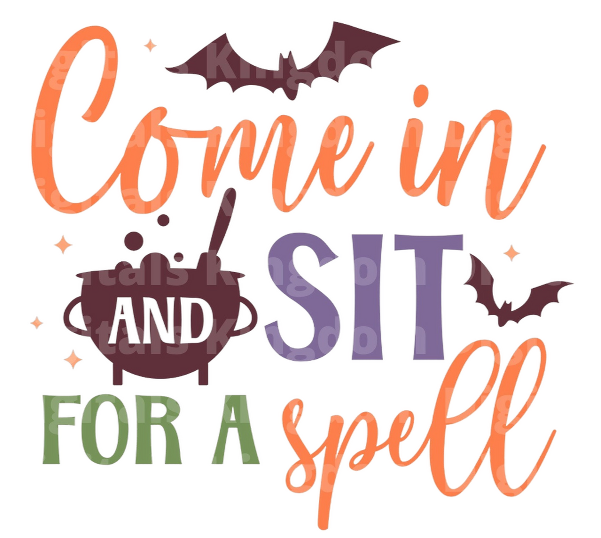 Come in & sit for a spell SVG Cut File