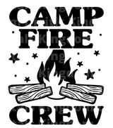 Campfire Crew SVG Cut File