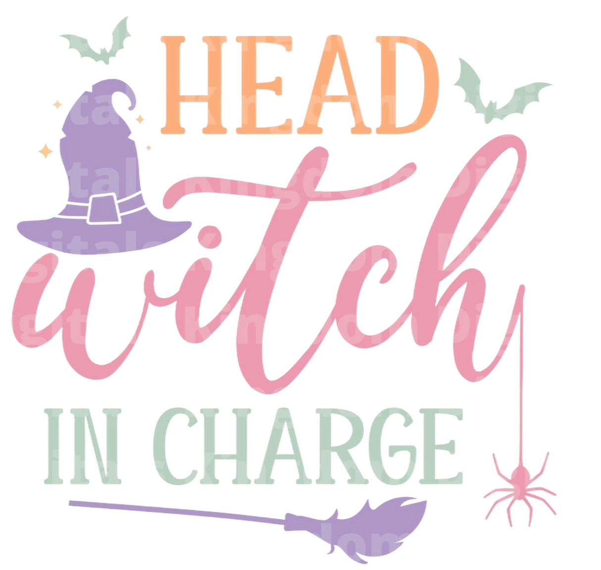 Head witch in charge SVG Cut File