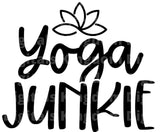 Yoga Junkie SVG Cut File