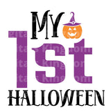 My 1st halloween SVG Cut File