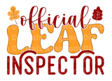 Official Leaf Inspector SVG Cut File