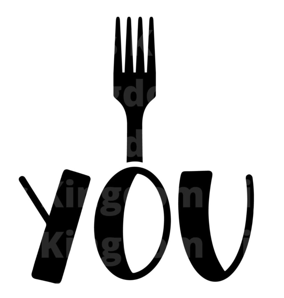 Fork You SVG Cut File