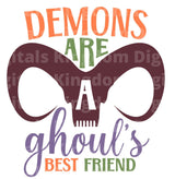 Demons are a ghouls best friend. SVG Cut File