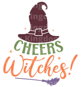 Cheers, witches! SVG Cut File