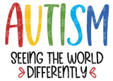 Autism Seeing The World Differently SVG Cut File