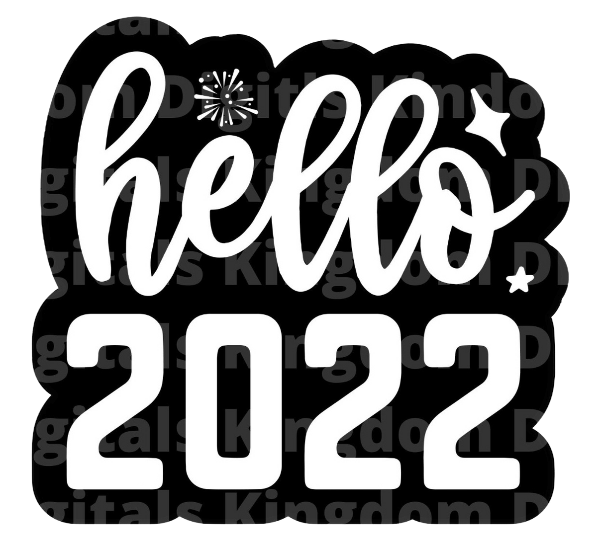 Hello 2022 SVG Cut File