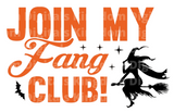 Join my fang club! SVG Cut File