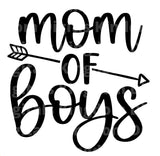 Mom of Boys SVG Cut File