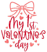 My First Valentines Day SVG Cut File