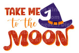 Take me to the moon SVG Cut File