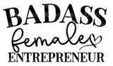 Badass Female Entrepreneur SVG Cut File