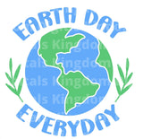 Earth Day Everyday SVG Cut File
